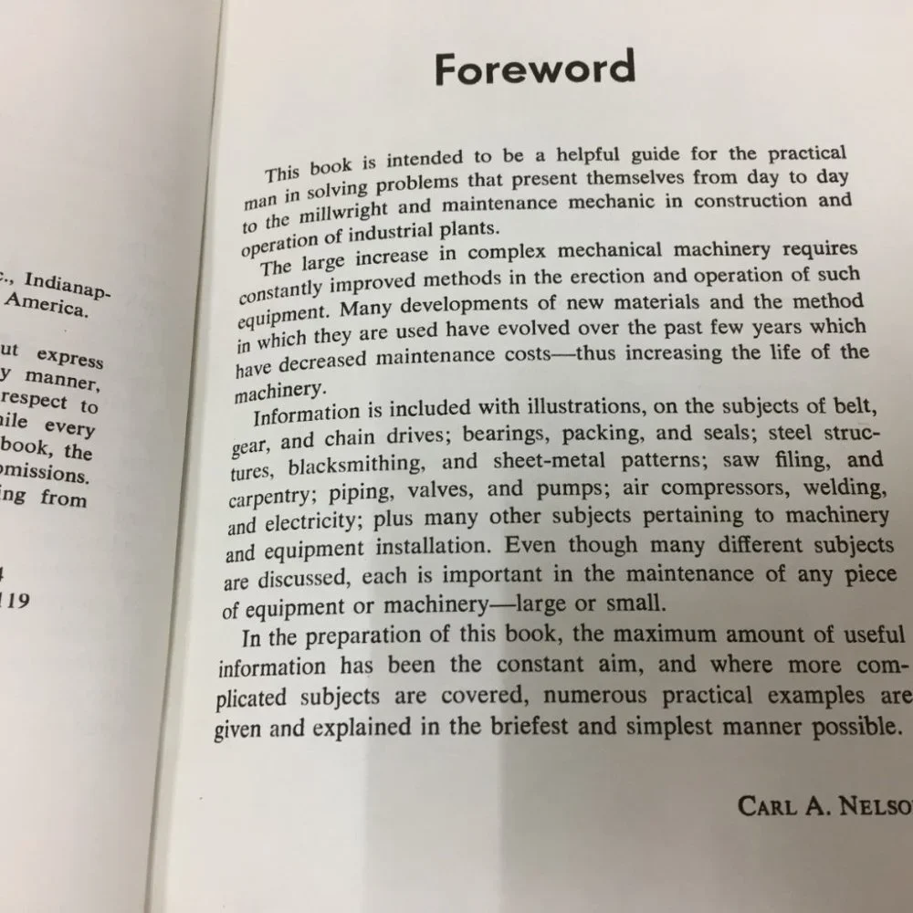 Audel Millwrights and Mechanics Guide by Carl A. Nelson 1972 2nd Ed. Hardcover - Picture 9 of 16